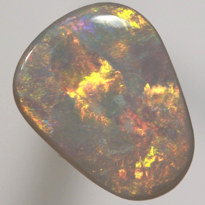 SOLID SEMI BLACK OPAL  Very bright rolling flashes. SEE VIDEO